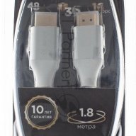 Кабель аудио-видео Cactus Cs-hdmi.2.1-1.8 Hdmi (m)/hdmi (m) 1.8м. Позолоченные контакты серебристый
