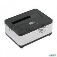 Докстанция 2,5""/3,5"" Sataiii Agestar 3ubt7 (silver) Usb 3.0, пластик+алюминий, серебристый